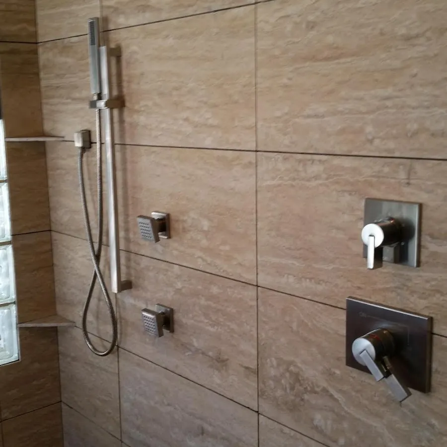 Shower fixture installation for Water Heater Replacement in Kula